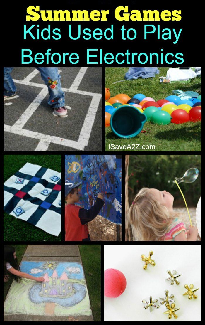 Outdoor Children Games And Activities